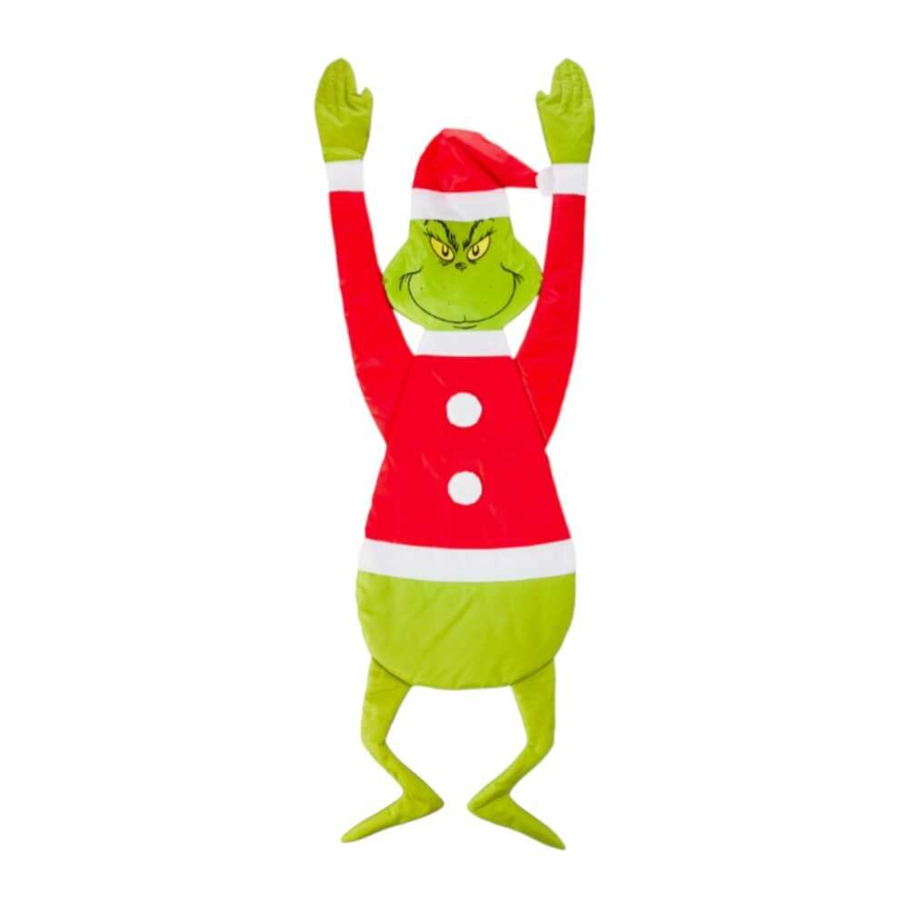 Dr. Seuss Falling The Grinch Wall Porch Door Hang On Hanging Christmas Decor
